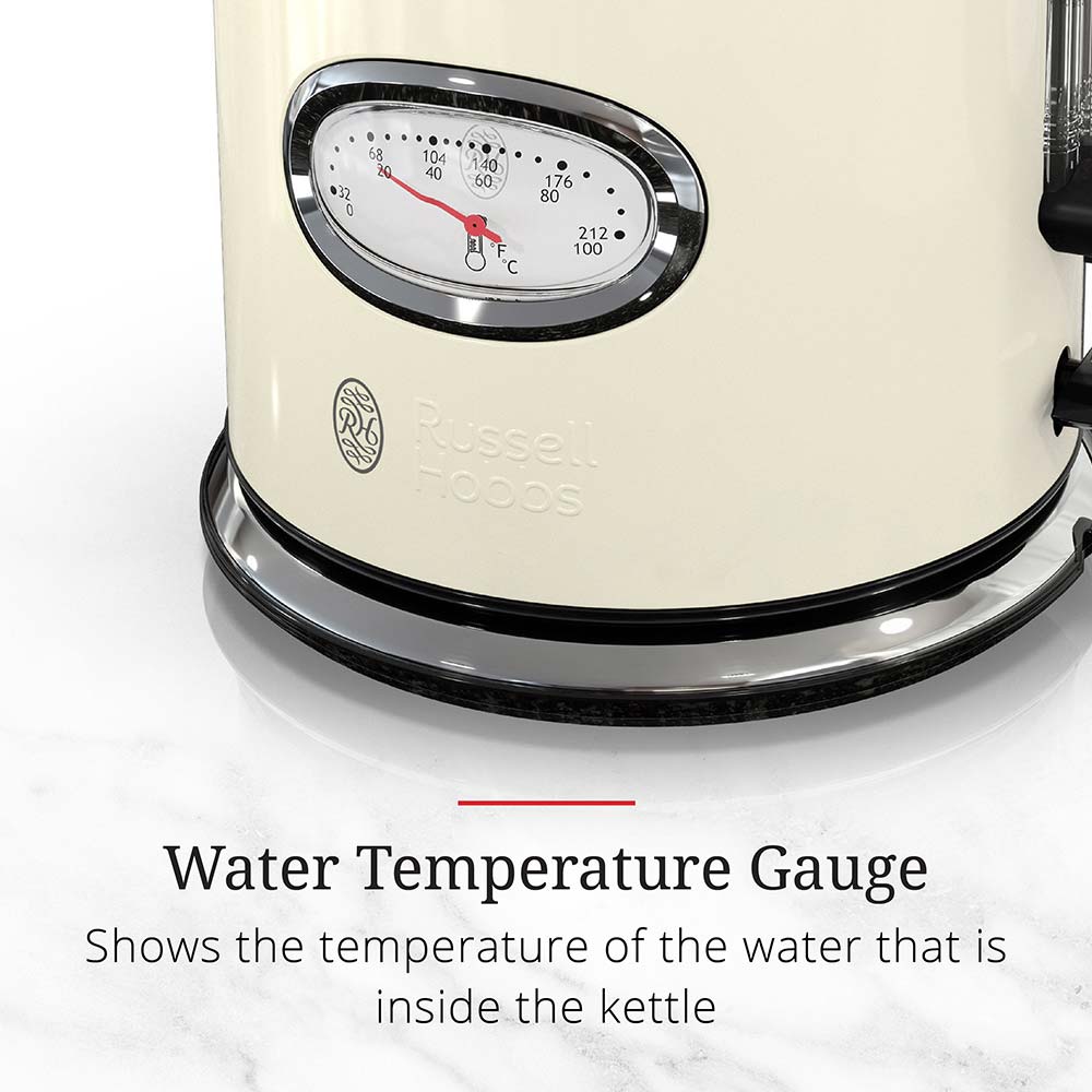 Russell hobbs retro style 1.7 l electric kettle discount